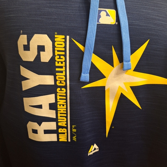 Majestic Rays MLB fleece hoodie - Picture 7 of 11